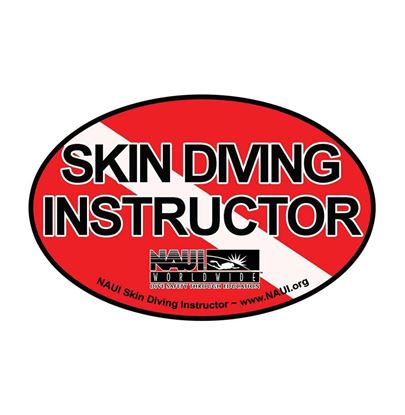 Picture of NAUI Skin Diving Instructor Decal