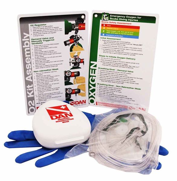 Emergency Oxygen for Scuba Diving Injuries Student Kit 