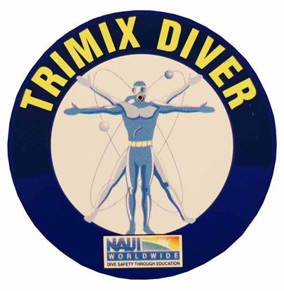 Trimix Diver Decal 