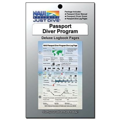 Logbook Pages, Passport Diver