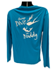 Picture of NAUI FISHING SHIRT-ALWAYS DIVE WITH A BUDDY - BLUE