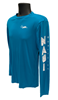 Picture of NAUI FISHING SHIRT-ALWAYS DIVE WITH A BUDDY - BLUE