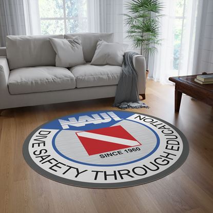 Picture of NAUI Retro Round Rug