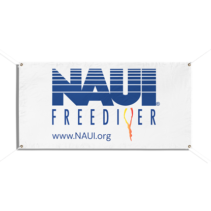 Picture of NAUI Freediver Vinyl Banner