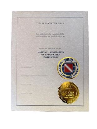 Picture of Retro Blank Generic Certificate