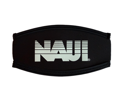 Picture of NAUI Black Logo Mask Strap